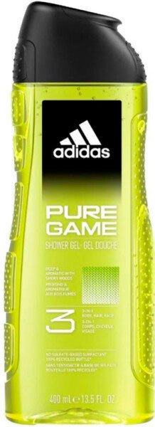 Adidas Гель для душа Pure Game 3 в 1 (400 мл) Adidas Гель для душа Pure Game 3 в 1 (400 мл)