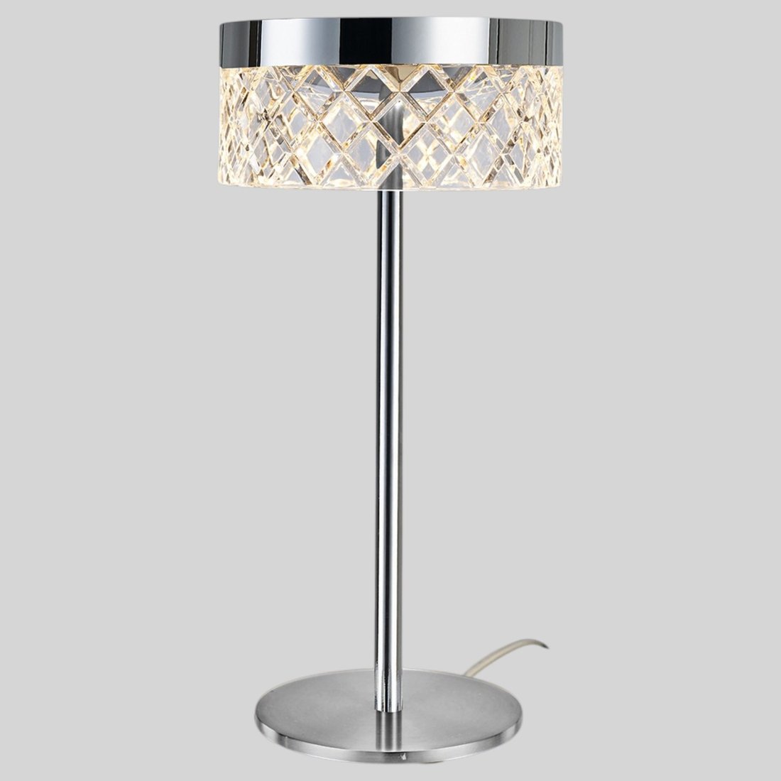 Настольная лампа DeLight Collection Diamond cut MT21020075-1A (chrome)