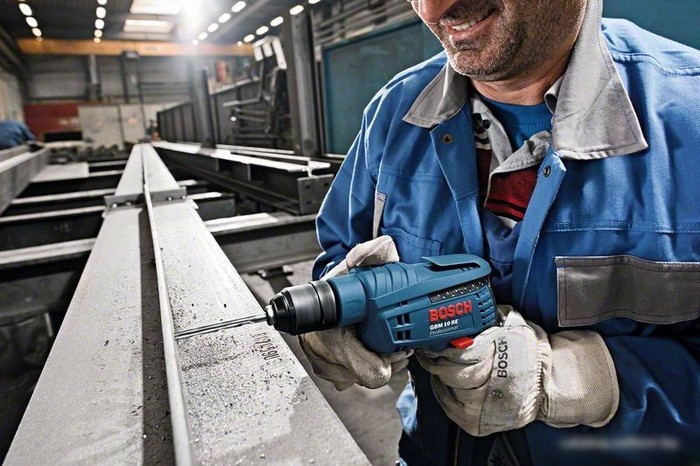 Безударная дрель Bosch GBM 10 RE [0601473600]