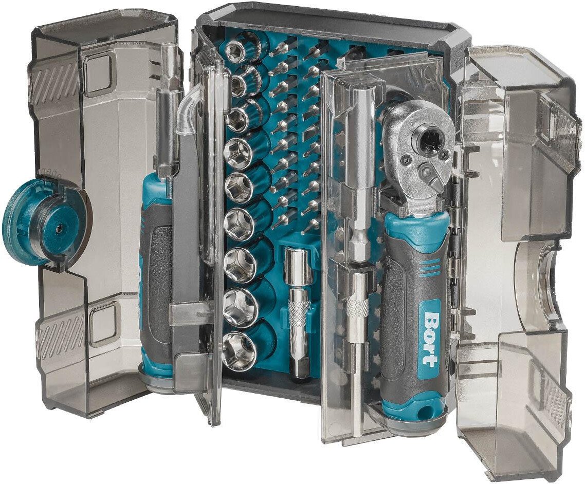 Универсальный набор инструментов Bort BTK-78 (78 предметов)