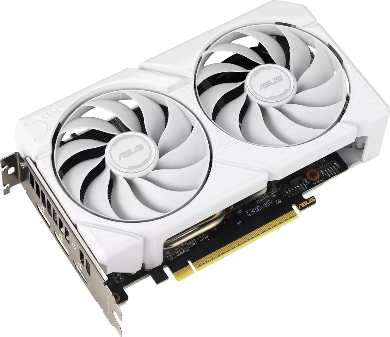 Видеокарта ASUS Dual Radeon RX 9060 XT 16GB GDDR6 White Edition DUAL-RX9060XT-16G-WHITE