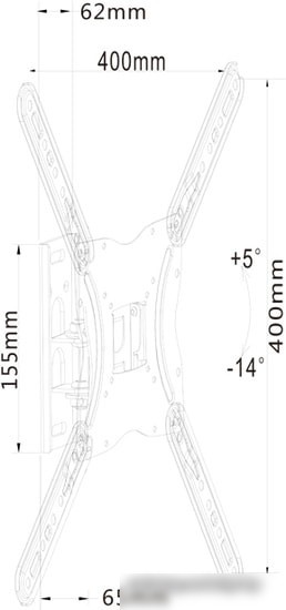 Кронштейн MasterKron PLA27-440