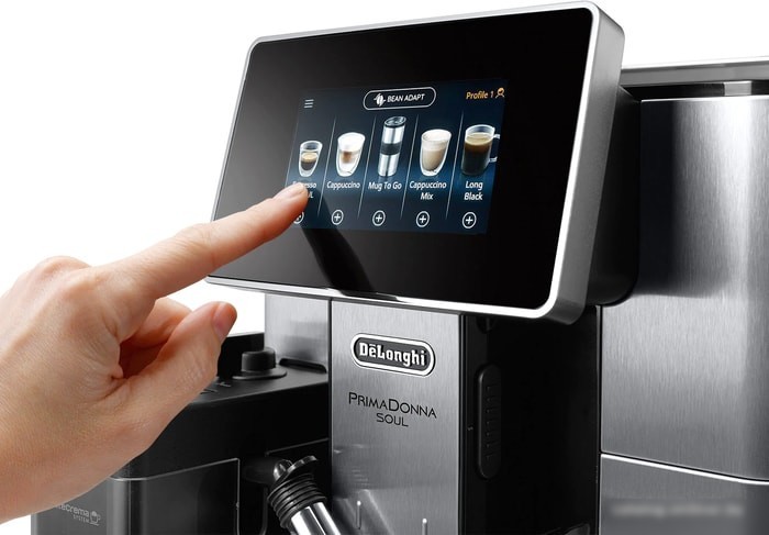 Эспрессо кофемашина DeLonghi PrimaDonna Soul ECAM 610.74.MB