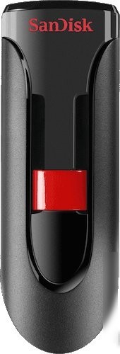 USB Flash SanDisk Cruzer Glide 16GB Black [SDCZ600-016G-G35]