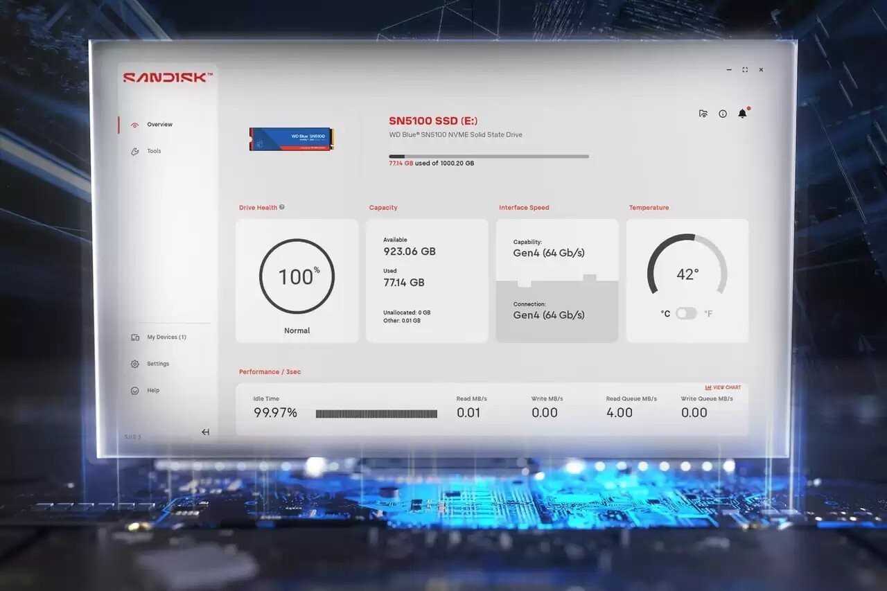 SSD WD Blue SN5100 2TB WDS200T5B0E