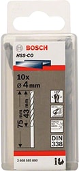 Набор оснастки Bosch 2608585880 (10 предметов)