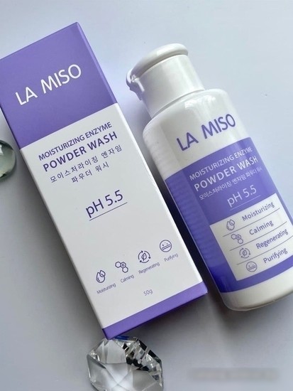 La Miso Пудра для умывания Увлажняющая энзимная pH 5.5 (50 г)