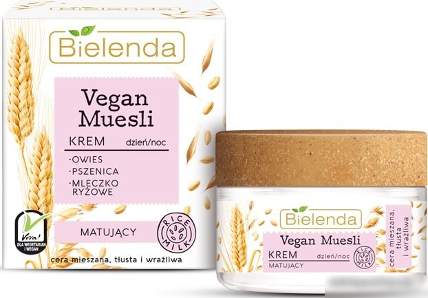 Bielenda Крем для лица Vegan Muesli матирующий 50 мл