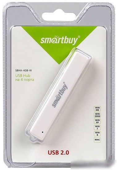 USB-хаб SmartBuy SBHA-408-W