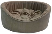 Лежак Homepet №2 83670 (49x43x17см, коричневый/золото)