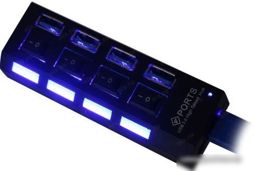 USB-хаб SmartBuy SBHA-7304-B