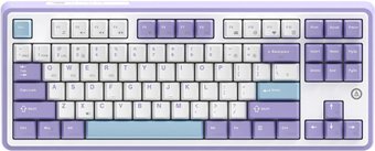 Клавиатура Ajazz AK870 Without Screen (фиолетовый/белый/синий, Ajazz Gift)