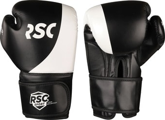 Перчатки для единоборств RSC Sport Power PU Flex SB-01-135 (10 oz, черный/белый)