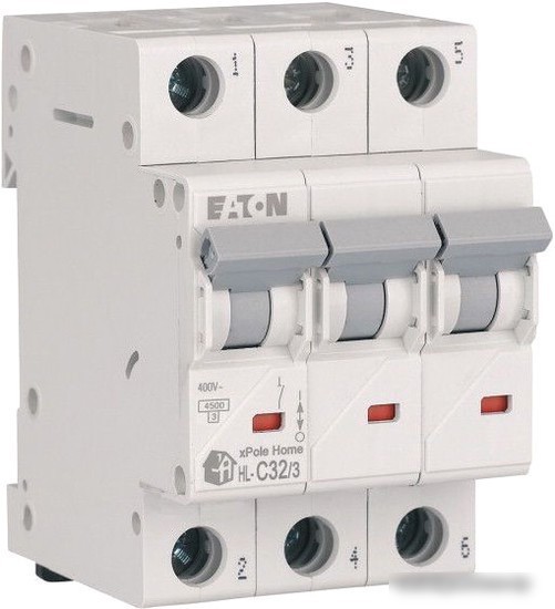 Выключатель автоматический Eaton HL-C323 3P 32A C 4.5кA 3M 194794
