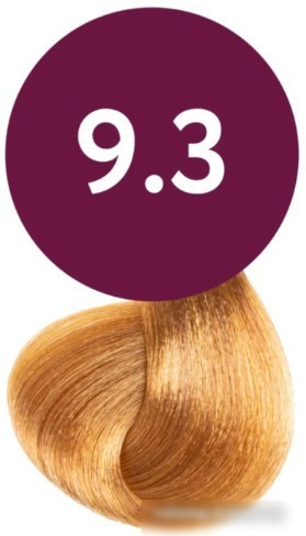 Масло для окрашивания Ollin Professional Megapolis Безаммиачное 9/3 (50мл, блондин золотистый)
