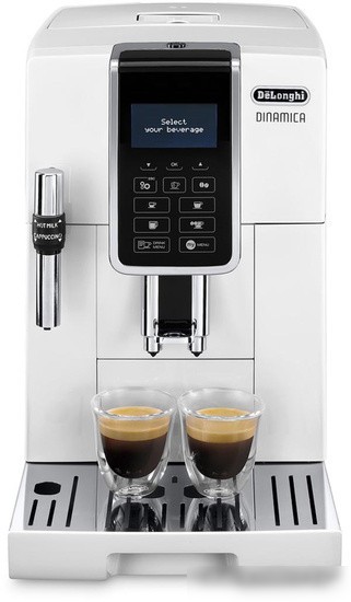 Эспрессо кофемашина DeLonghi Dinamica ECAM 350.35.W