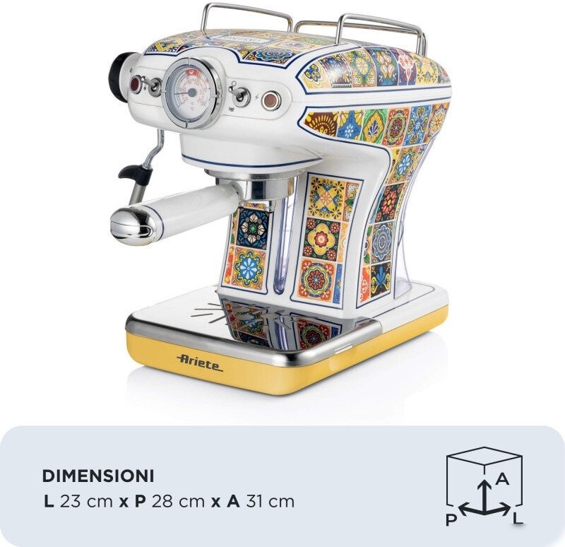 Рожковая кофеварка Ariete Capri 1389/1P