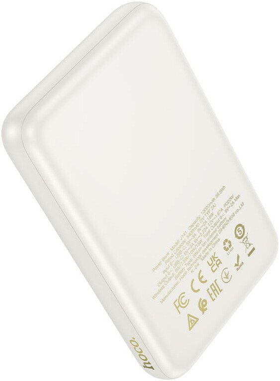 Внешний аккумулятор Hoco J141 10000mAh (белый)