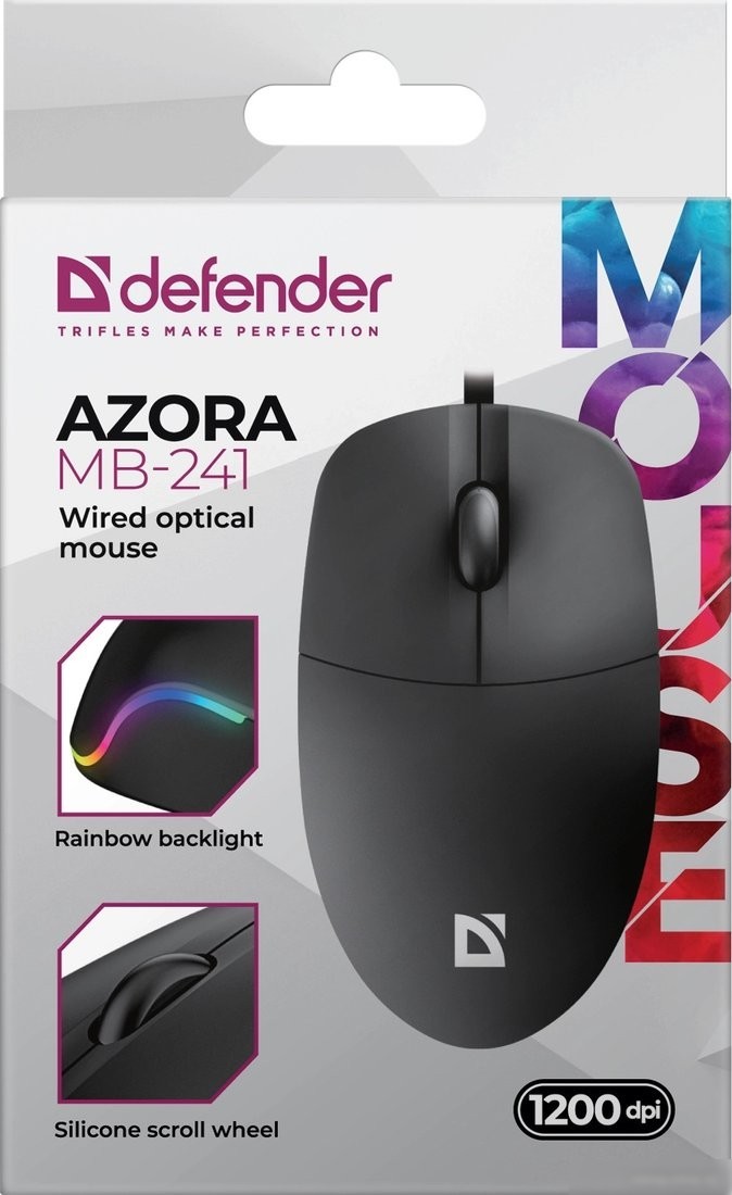 Мышь Defender Azora MB-241 (черный)