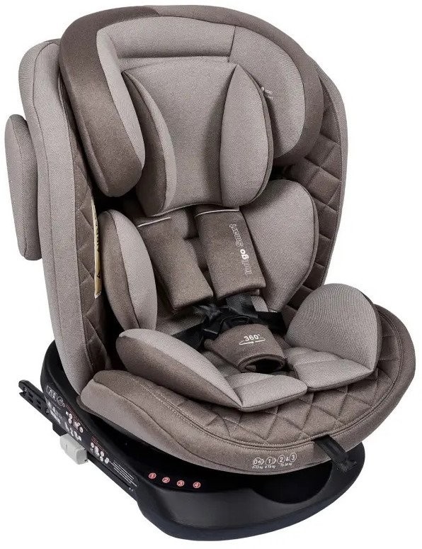 Детское автокресло Indigo Smart Isofix (бежевый/коричневый) Детское автокресло Indigo Smart Isofix (бежевый/коричневый)