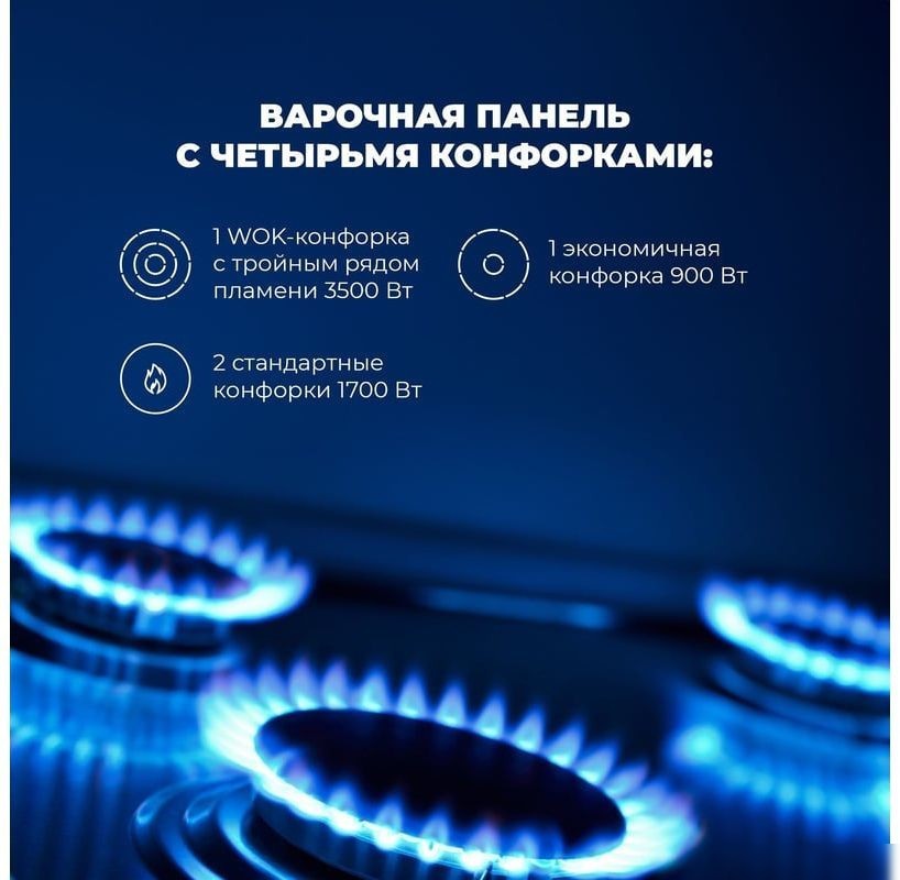 Варочная панель DeLonghi GRAZIA 6GW BB