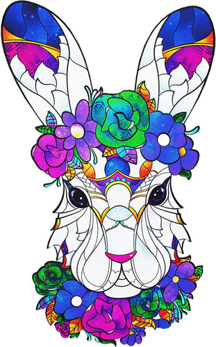 Пазл Sima-Land Fabulous Rabbit 9375722 (118 эл)