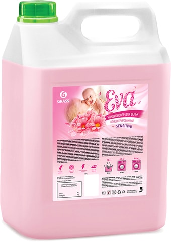 Кондиционер для белья Grass EVA sensitive 5 кг