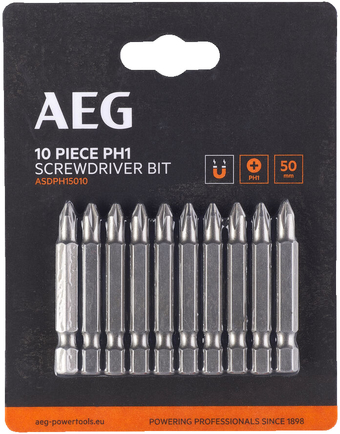 Набор бит AEG Powertools 4932479513 (10 шт)