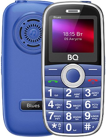 Кнопочный телефон BQ BQ-1867 Blues (синий)