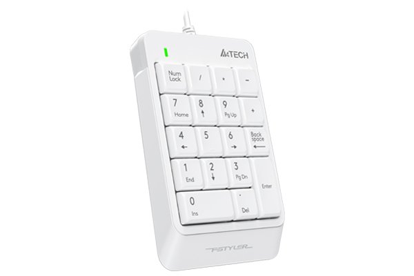 Цифровой блок A4Tech FK13P (белый)