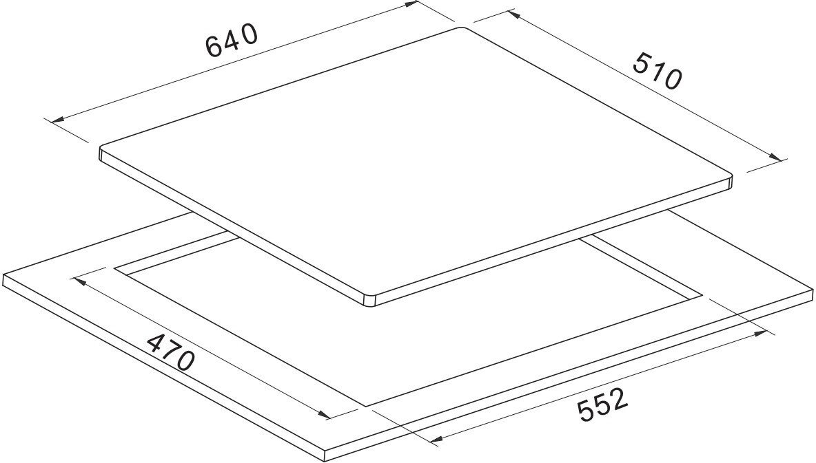 Варочная панель Schtoff H6047C30IS White
