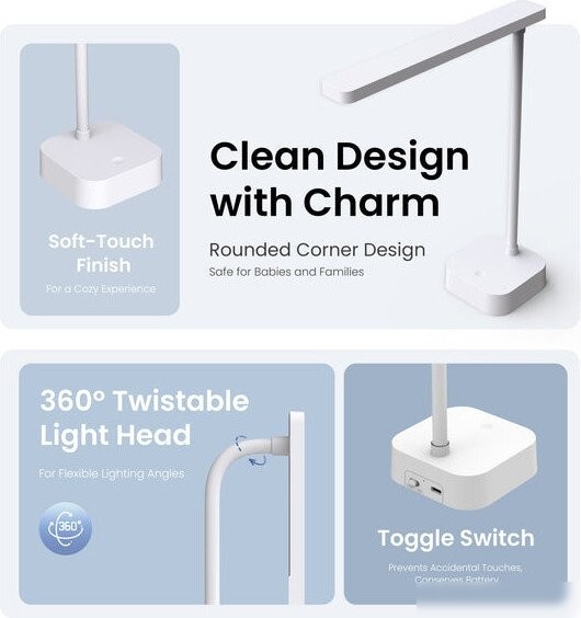 Настольная лампа Yeelight Jasmine Rechargeable