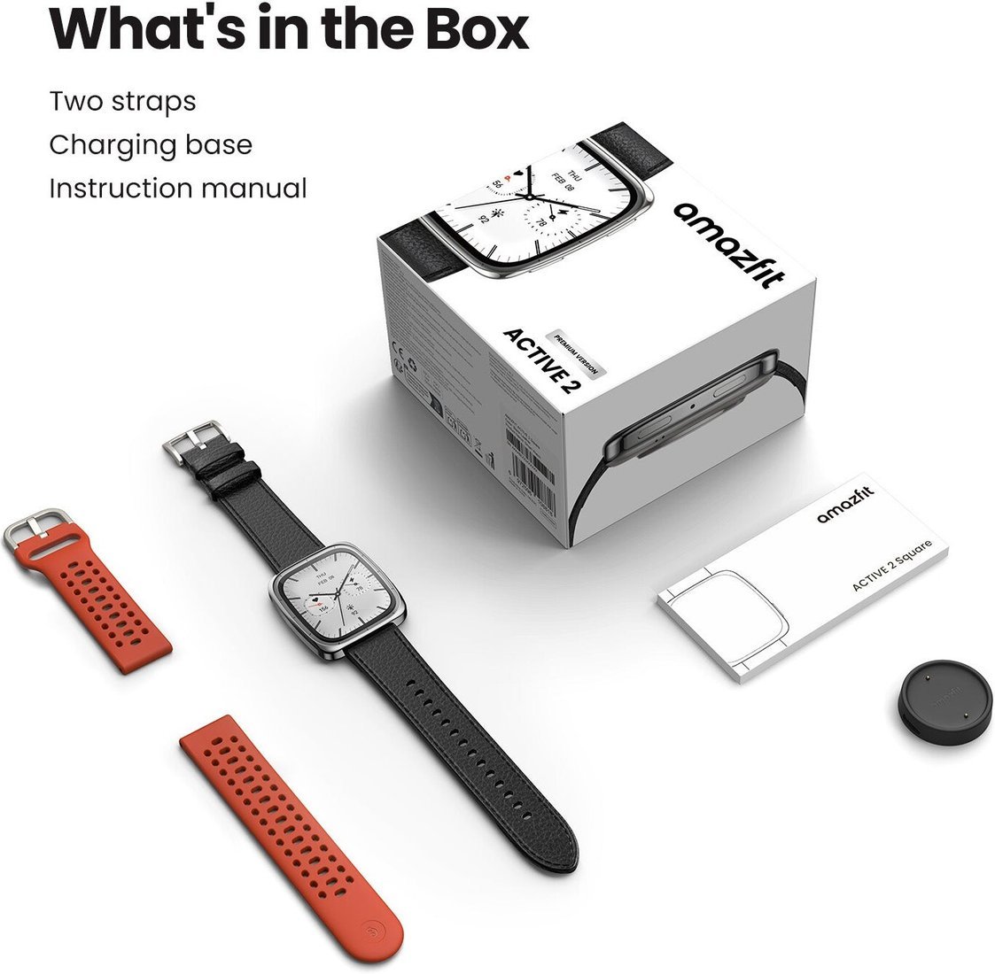 Умные часы Amazfit Active 2S (черный)