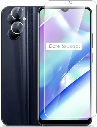 Защитное стекло BoraSCO Для Realme C33 антиблик гибридная 71119