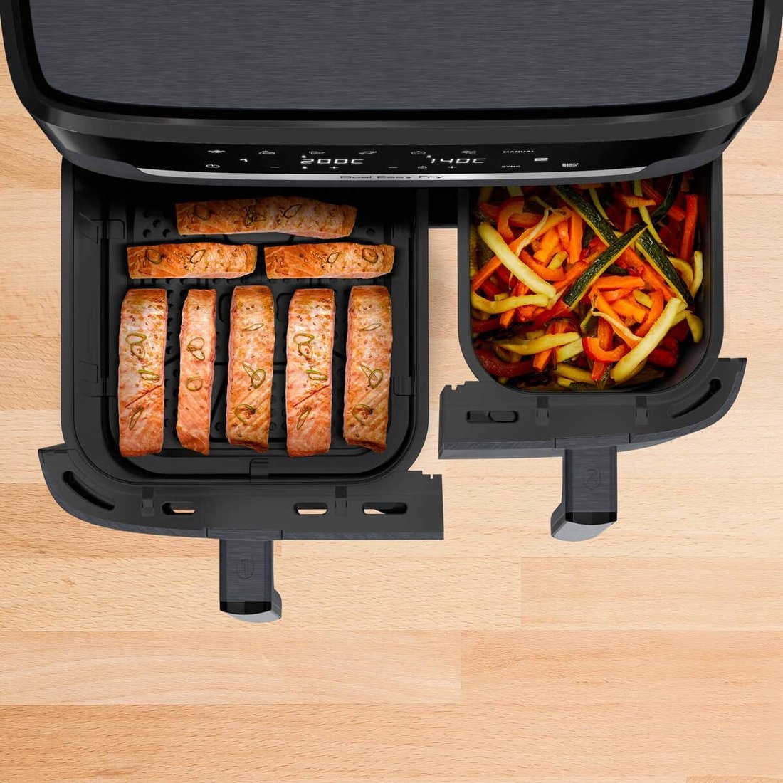Аэрогриль (аэрофритюрница) Tefal Dual Easy Fry EY942BE0