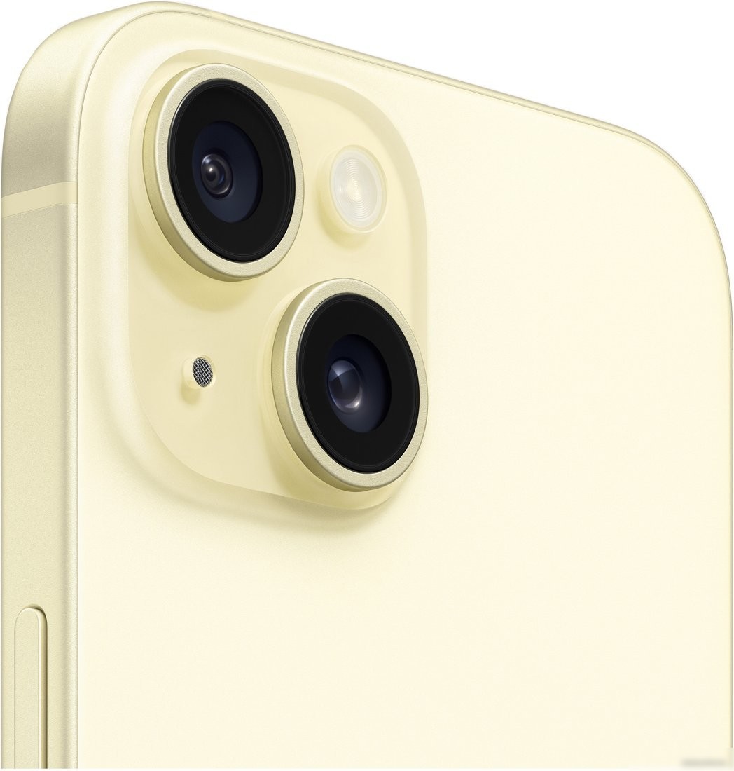 Телефон Apple iPhone 15 Dual SIM 512GB (желтый)