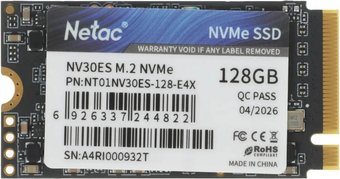 SSD Netac NV30ES 128GB NT01NV30ES-128-E4X