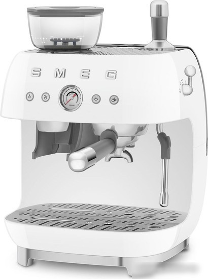 Рожковая помповая кофеварка Smeg EGF03WHEU