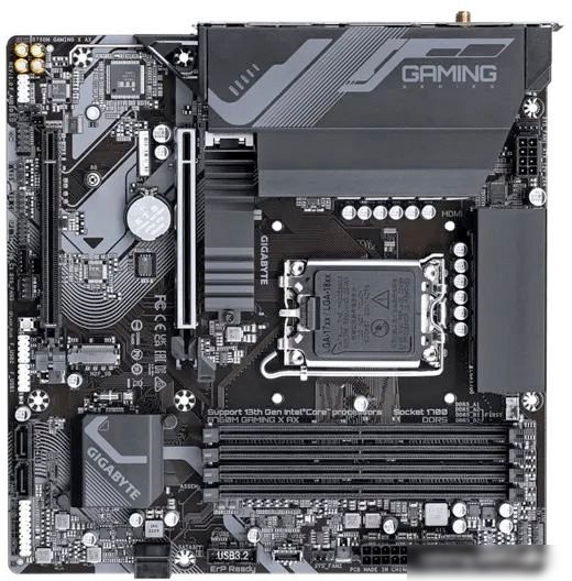Материнская плата Gigabyte B760M Gaming X AX (rev. 1.x)