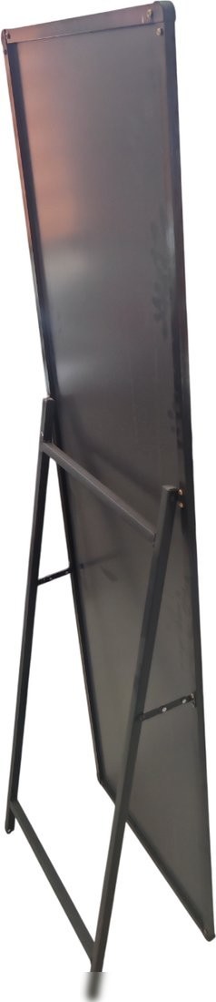 Зеркало Saniteco 22-02 160x50 (черный)