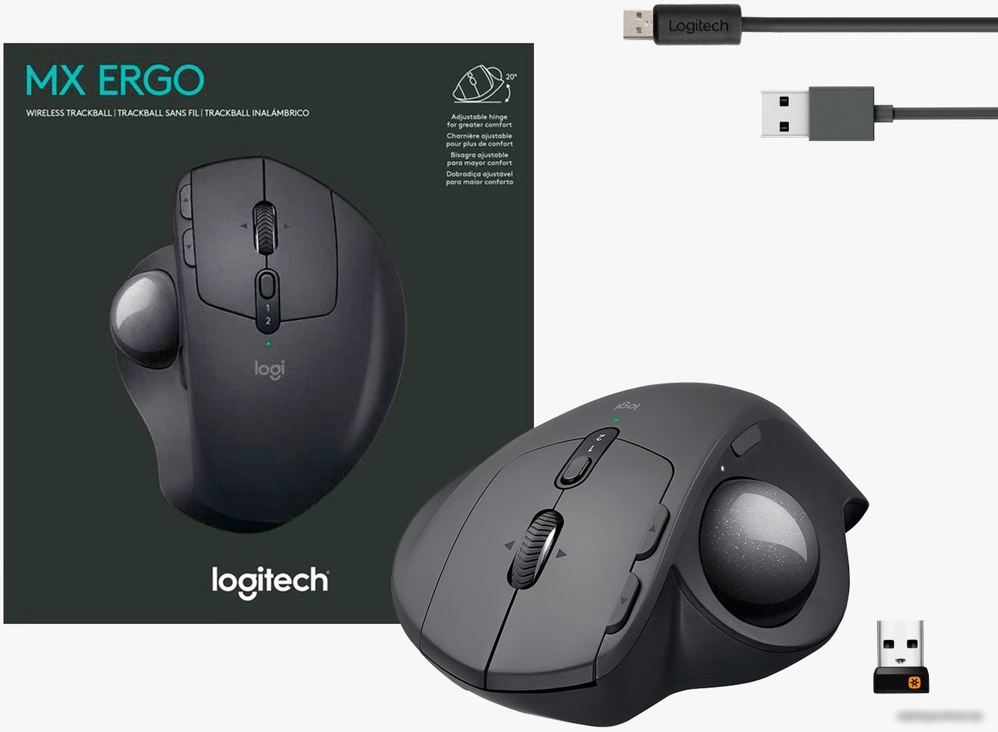 Трекбол Logitech MX Ergo