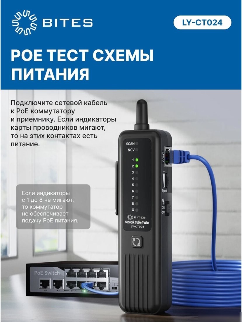 Трассоискатель 5bites LY-CT024