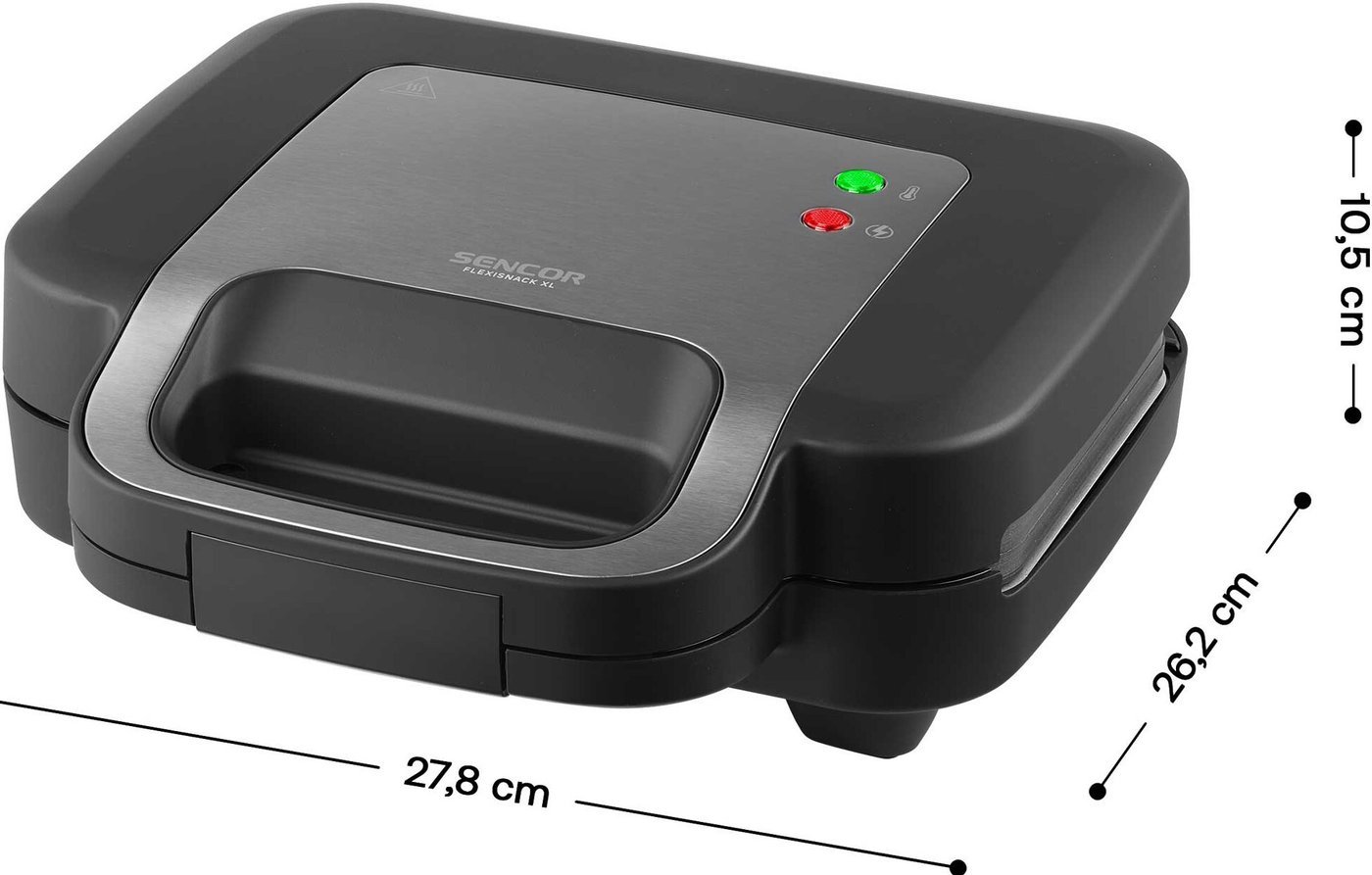 Многофункциональная сэндвичница Sencor SSM 9860BK