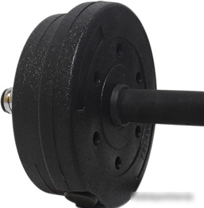 Гантели с грифом для штанги TREX Sport композитные с соединительным грифом 2x5 кг