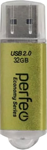 USB Flash Perfeo E01 32GB (золотистый)