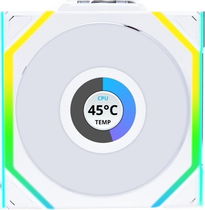 Комплект вентиляторов для корпуса с контроллером Lian Li Uni Fan SL 120 Wireless LCD G99.12SLLCD1W3W.R0