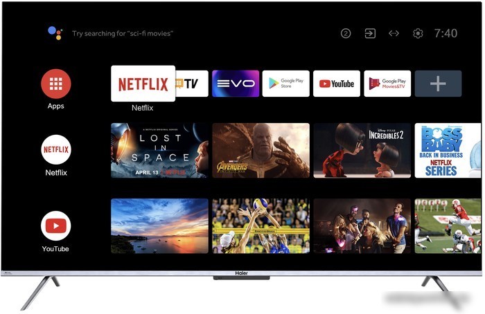 Телевизор Haier 55 Smart TV S3