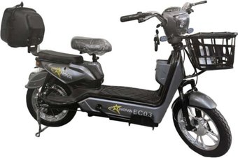 Электроскутер NOVA EC03 (серый, без цепи)