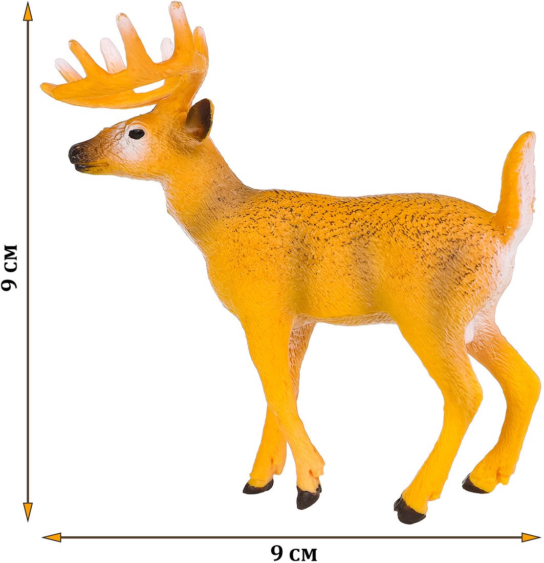 Набор фигурок Masai Mara Мир диких животных. Семья оленей MM211-145