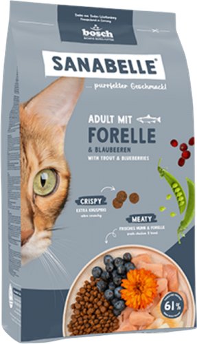 Сухой корм для кошек Bosch Sanabelle Adult Trout Тew 8 кг